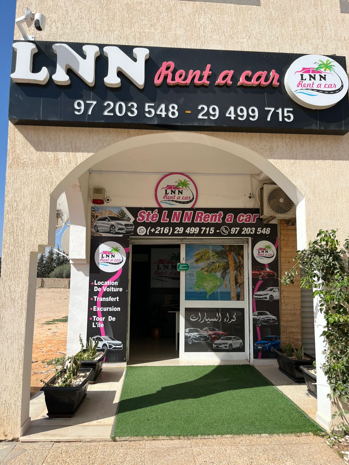 Flotte moderne LNN RENT A CAR